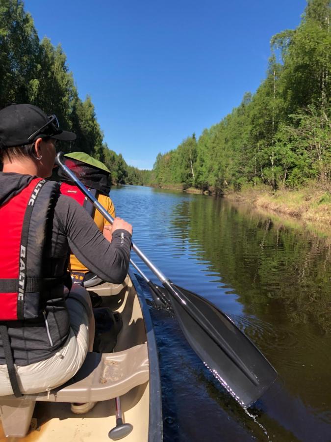 Вилла Beautiful Rural Experience With Reindeer Тервола Экстерьер фото